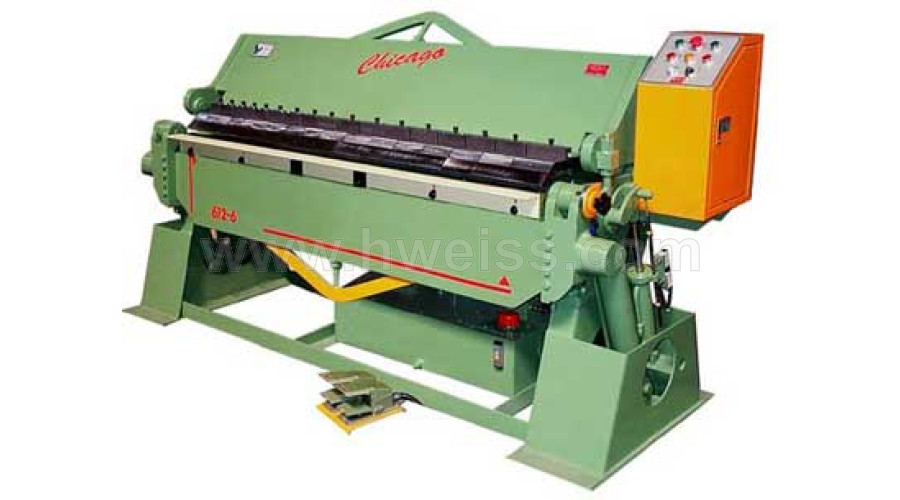 Chicago D&K HBPU 812-6 Box & Pan Hydraulic Power Leaf Brake