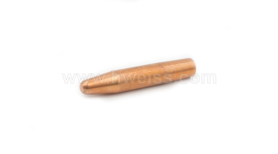 Pointed Nose Tip - #1 Morse (4 RW) Taper - 1-1/2 Inch Long