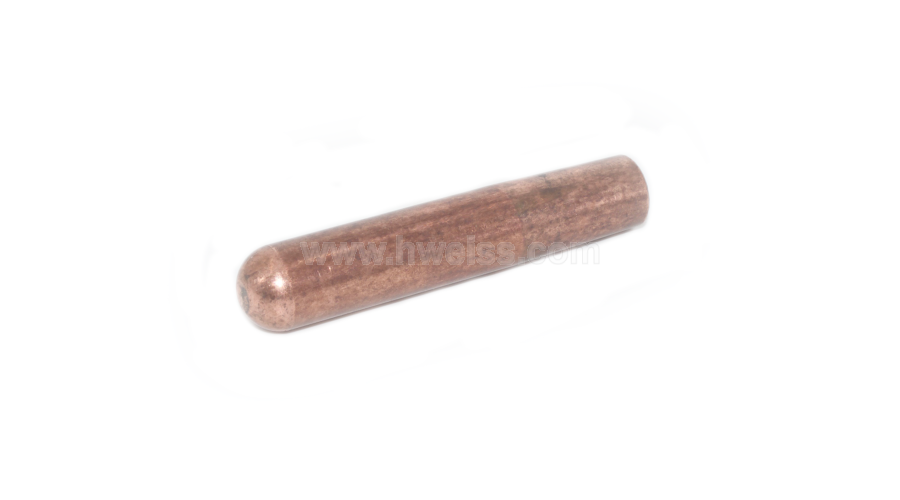 Dome Nose Tip - #1 Morse (4 RW) Taper - 1-1/2 Inch Long